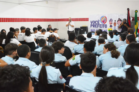 ‘Você Prefeito nas Escolas’ é finalista do Prêmio Boas Práticas em Participação Cidadã